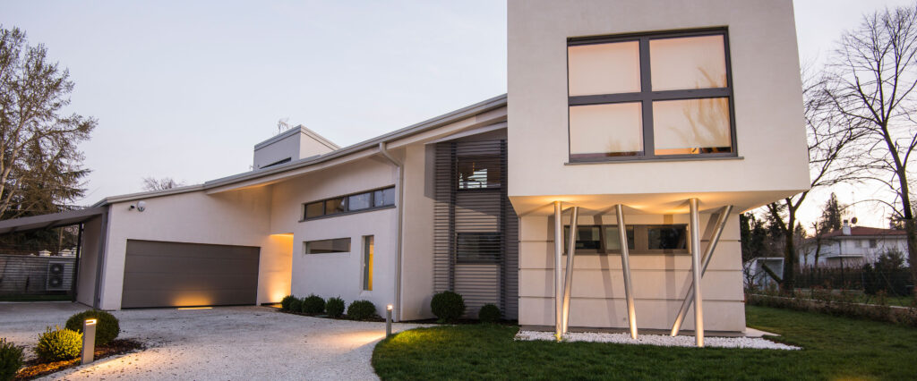 villa con piscina modena