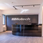 Illuminazione reception azienda Motech